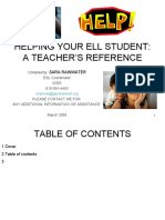 Helping Your Ell Student: A Teacher'S Reference: Sara Rainwater