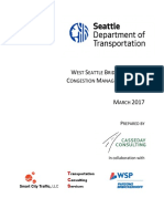 West Seattle Bridge Corridor Congestion Management Study