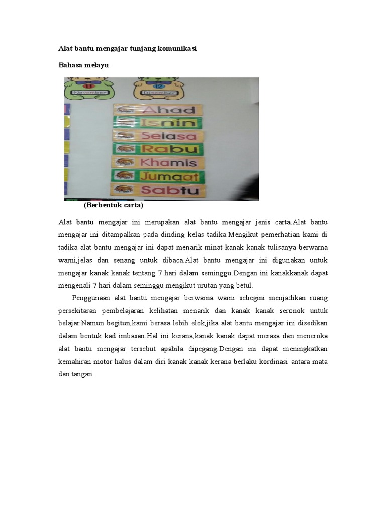 Alat Bantu Mengaja Tadika Pdf