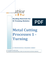 Metal Cutting Processes 1 - Turning