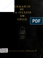 Chile, "Anuario de La Iglesia en Chile 1962 - 1963"