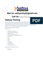 Hadoop Training - Best Software Training Institute