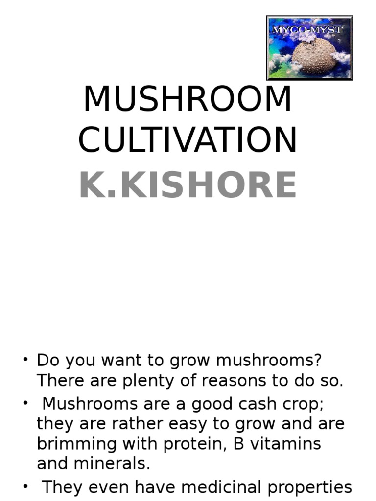 Mushroom Cultivation PDF Mushroom Food And Drink