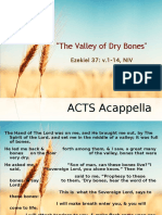 Dry Bones - Acts Acapella