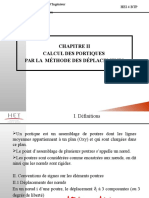 Portiques Methode Deplacements