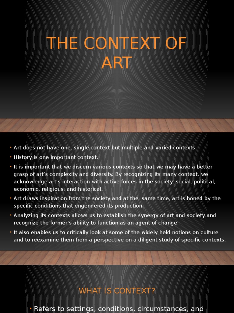 The Context of Art | Rituals | Paintings