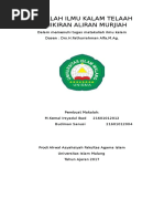 Kumpulan Judul Makalah Tentang Ilmu Kalam Kumpulan Contoh Laporan Bop Paud