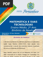 ProfessorAutor-Matemática-Matemática I 2º Ano I Médio-Binômio de Newton