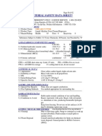 Material Safety Data Sheet : 1.0 Indentification