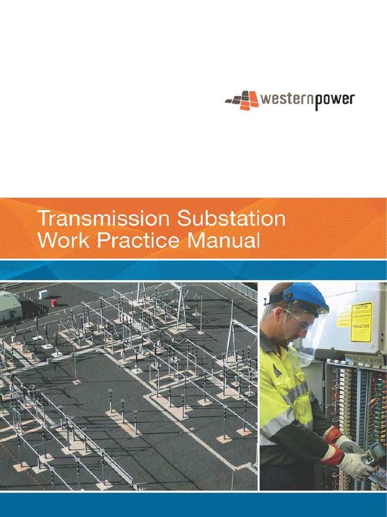 Transmission Substation Work Practice Manual PDF | PDF | Electrical ...
