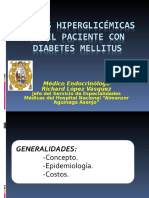 Medicina III - Crisis Hiperglicémicas