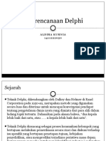 Model Perencanaan Delphi