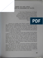 Acl Literatura Universal 17 a Morte de Ivan Ilitch Vera Lucia Albuquerque de Moraes