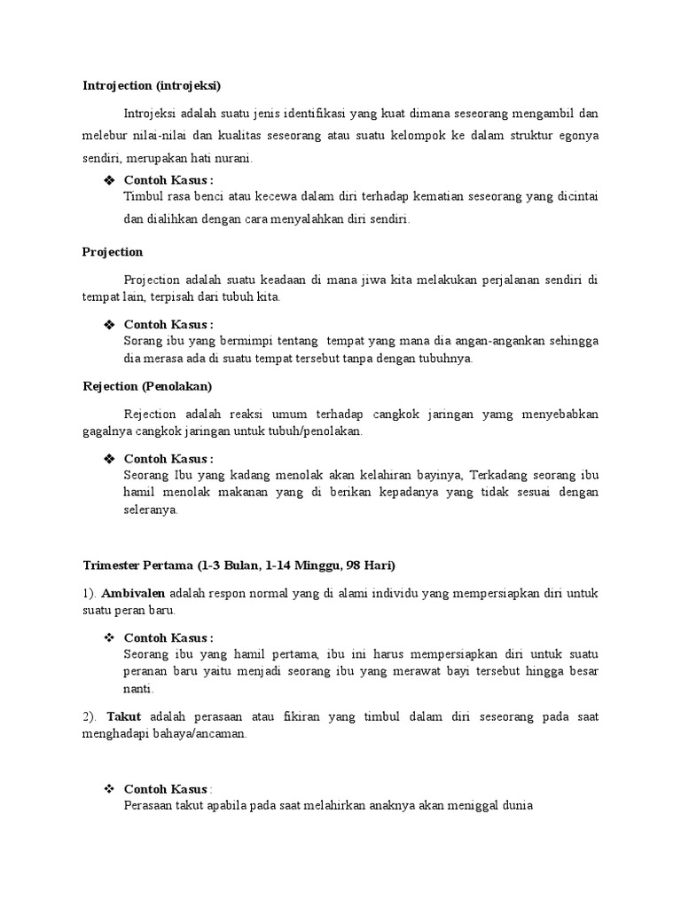 Introjection | PDF