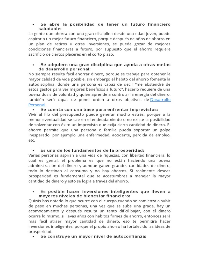 Se Abre La Posibilidad De Tener Un Futuro Financiero Saludable Ahorro Dinero
