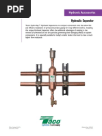 Taco Hydraulic Separator