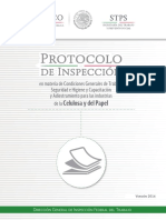 Protocolo de Inspeccion Celulosa y Papel