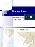 The Northeast: Environment and The Impact of Settlement