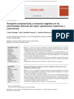 Columna Vertebral Tac y RM