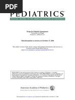 1998 Drugs for Pediatric Emergencies. PEDIATRICS