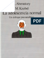 La Adolescencia Normal (Arminda Aberastury & Mauricio Knobel) PDF