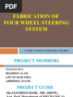 Download Project Presentation four wheel sterring  by vijayan m g  SN34677450 doc pdf