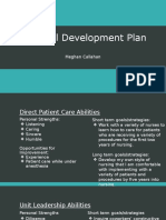 professional development plan callahan