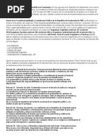 La Constitución Política de La República de Guatemala Es La Ley Suprema de La República de Guatemala