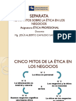 Separata 6 Mitos Sobre La Ética en Los Negocios