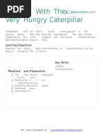 Phonics With The Very Hungry Caterpillar