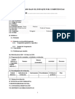 Esquema de Silabo