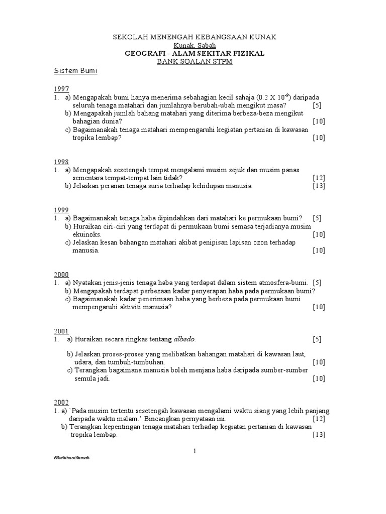 Bank Stpm Pdf