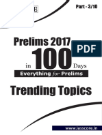 Trending Topics Part 3 of 10 Prelims