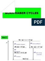 Born Haber Calculations (Answers To Worksheet)