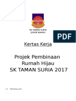 Kertas Kerja Projek Pembinaan Rumah Hijau SKTS