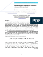 5 Design and Implementation of Test of Audiometric Based On Microcontroller