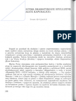 Ivan Grljusic - O Nekim Elementima Dramaturgije Kate Kapuralice