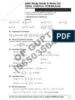 Neral Useful Formulae PDF