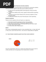 Spending Habits Among Malaysian University Students1