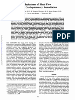 Mechanisms of Blood Flow During Cardiopulmonary Resuscitation