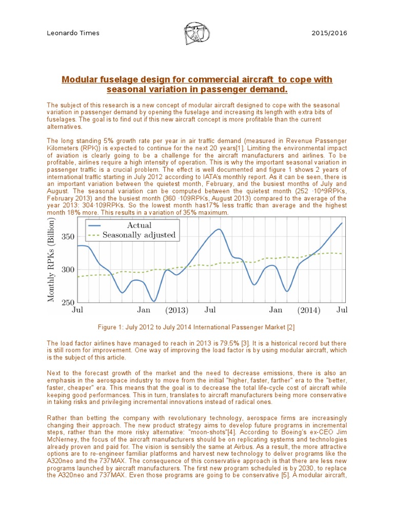 Design of A Modular Fuselage For Commercial Aircraft - Article | PDF ...