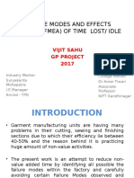 FMEA On Time Lost/ Idle