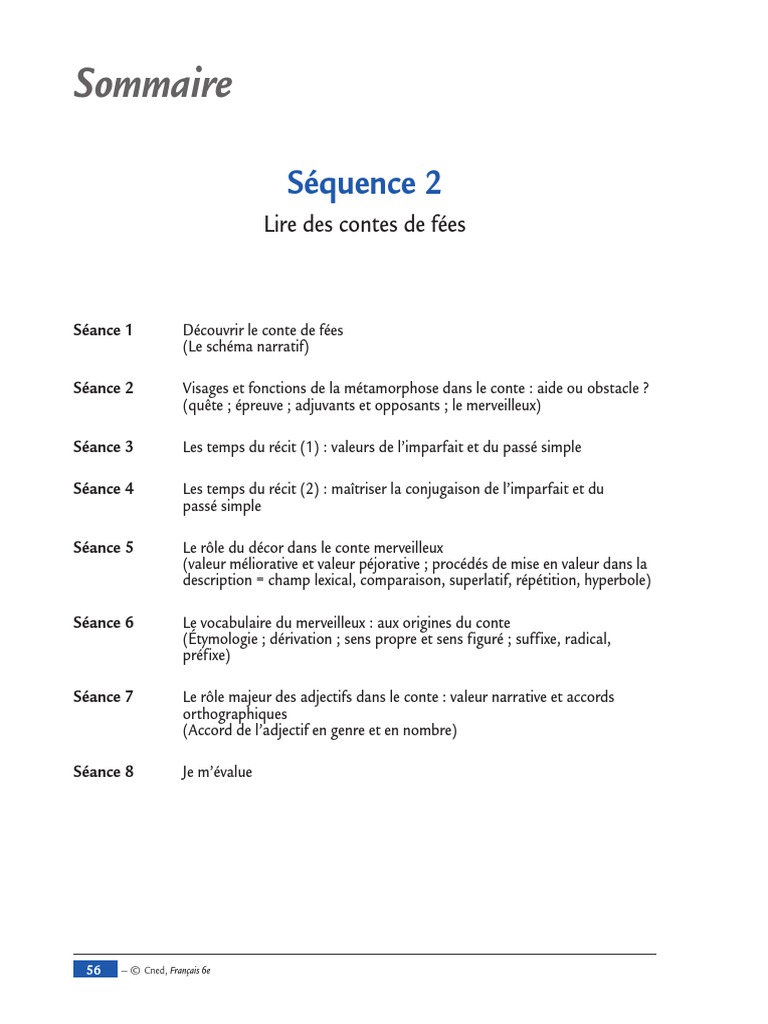 Francais Sequence 02 | PDF | Linguistique | Langues