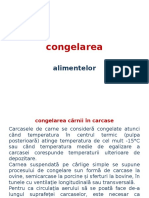 congelarea alimentelor