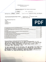 student evaluation of site supervisor