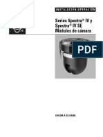 SPECTRA IV Series Dome Drive Manual Esp