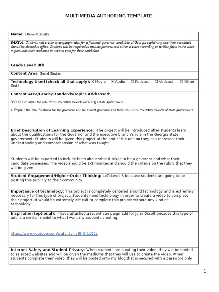 Multimedialessontemplate | PDF | Podcast | Multimedia