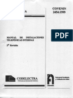 MANUAL DE INSTALACIONES TELEFÓNICAS INTERNAS COVENIN 2454-99.pdf