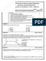 1ª AVALIAÇAO DE  MATEMÁTICA 4º ANO 2016  .pdf