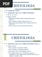 CRISTOLOGIA  